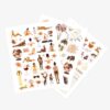 Women's world - stickers set van 3 vellen