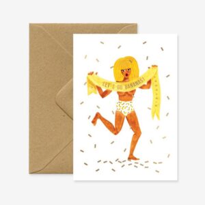 Let's go bananas - verjaardagskaart