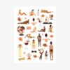 Women's world - stickers set van 3 vellen - Afbeelding 4