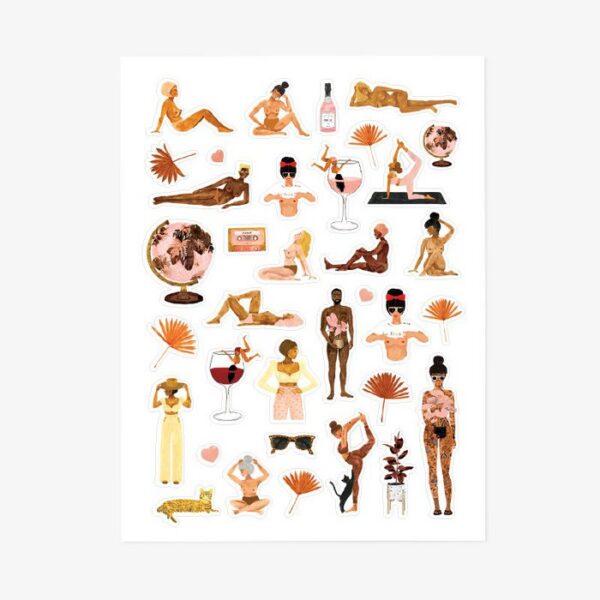 Women's world - stickers set van 3 vellen - Afbeelding 4