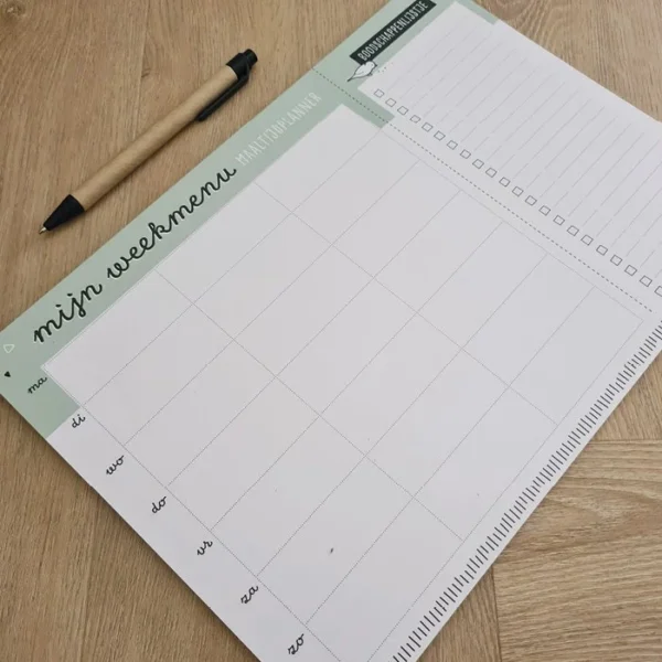 Mijn weekmenu - maaltijdplanner - A4 – Bild 3