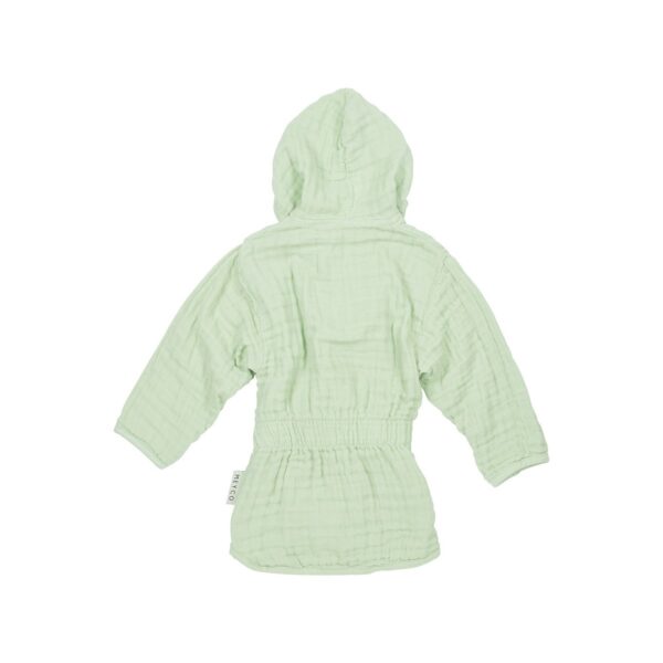 Peignoir Hydrophile Uni - Vert Clair – Image 2