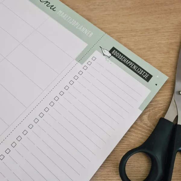 Mijn weekmenu - maaltijdplanner - A4 – Bild 2