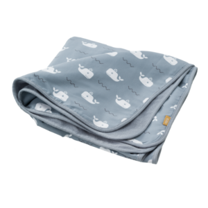 Zwem UV- poncho - walvis blauw