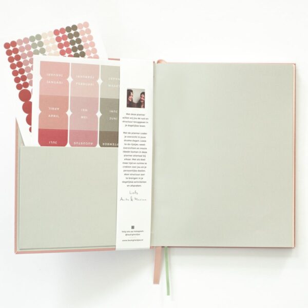 Weekplanner - oud roze cover – Bild 5