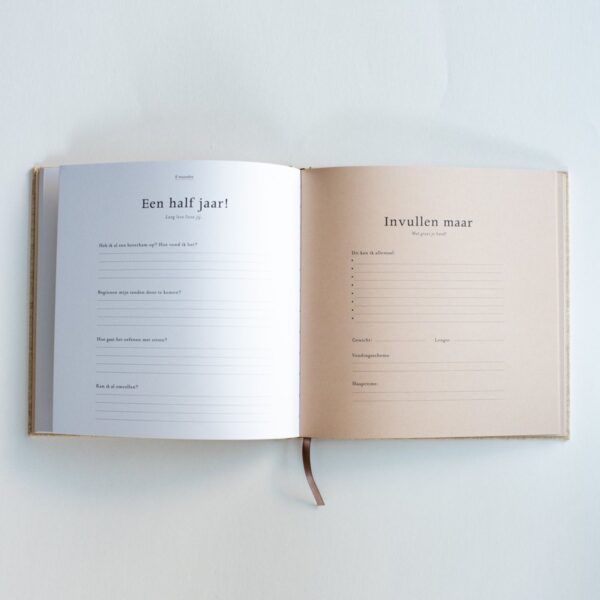 Eerste jaar - Invulboek - Afbeelding 2