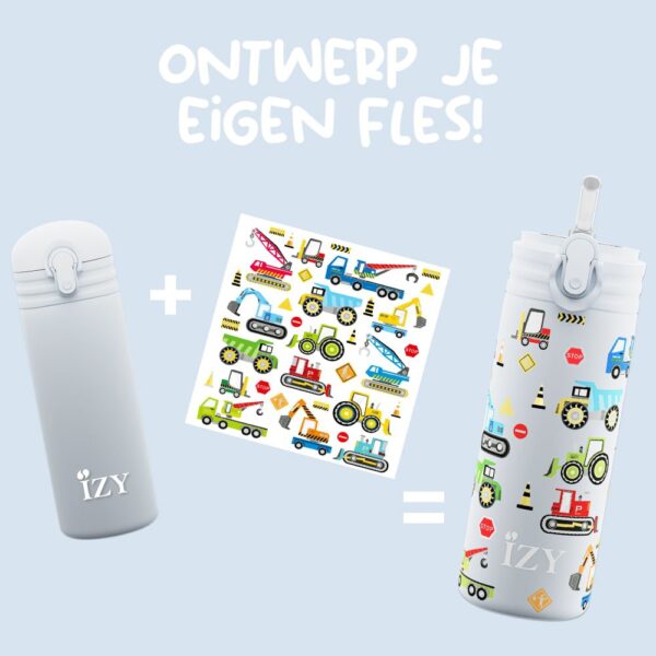Blauw Machines - 350ml - Afbeelding 2