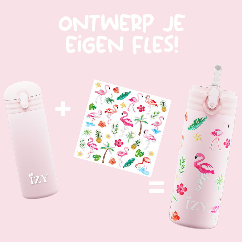 roze flamingo