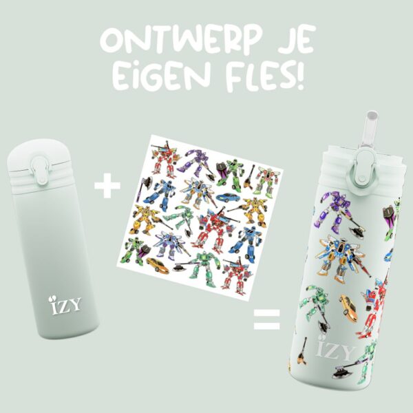 Groen Transformers - 350ml – Bild 2