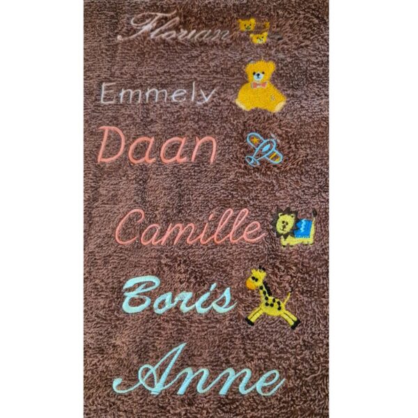 Gepersonaliseerde slab - diverse kleuren - Afbeelding 4