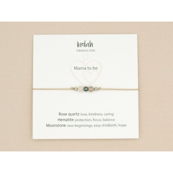 Armband - Mama to be- zilver of goud - Afbeelding 2