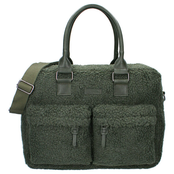Luiertas Teddy - Donker groen