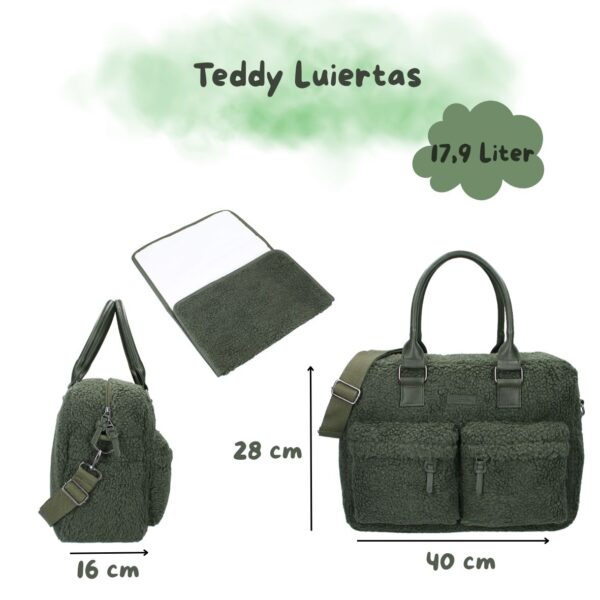 Luiertas Teddy - Donker groen - Afbeelding 5