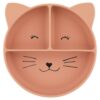 Siliconen Bord met Vakjes & Zuignap – Mrs. Cat | BPA-vrij & Antislip